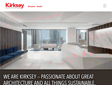 Tablet Screenshot of kirksey.com
